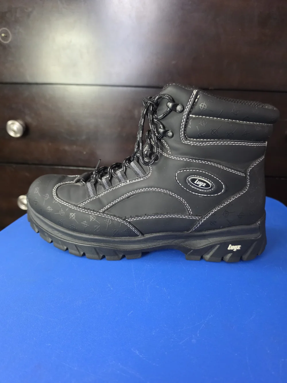 Lugz Men's Black Hiking Boots